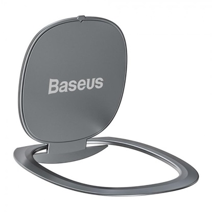 Baseus Invisible Ring Holder For Smartphones Silver (SUYB-0S) (BASSUYB-0S)-BASSUYB-0S