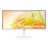SAMSUNG LS34C650TAUXEN Professional WQHD Curved Monitor 34'' Thunderbolt4 (White) (SAMLS34C652UAUXEN)-SAMLS34C650TAUXEN