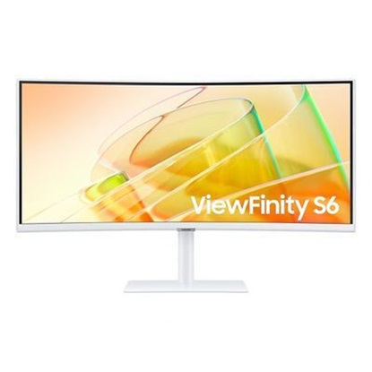 SAMSUNG LS34C650TAUXEN Professional WQHD Curved Monitor 34'' Thunderbolt4 (White) (SAMLS34C652UAUXEN)-SAMLS34C650TAUXEN