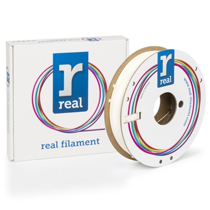 REAL PLA Tough 3D Printer Filament - White - spool of 0.5Kg - 1.75mm (REALPLATWHITE500MM175)-REALPLATWHITE500MM175