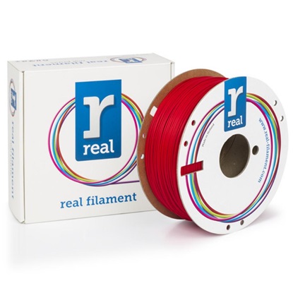 REAL PLA Tough 3D Printer Filament - Red - spool of 1Kg - 1.75mm (REALPLATRED1000MM175)-REALPLATRED1000MM175