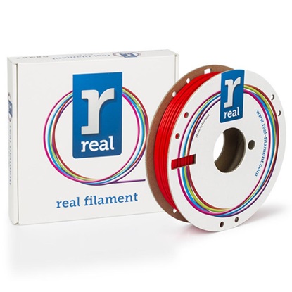 REAL PLA Tough 3D Printer Filament - Red - spool of 0.5Kg – 2.85mm (REALPLATRED500MM285)-REALPLATRED500MM285