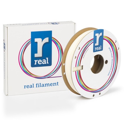 REAL PLA 3D Printer Filament - Neutral - spool of 0.5Kg - 2.85mm (REALPLATNATURAL500MM285)-REALPLATNATURAL500MM285