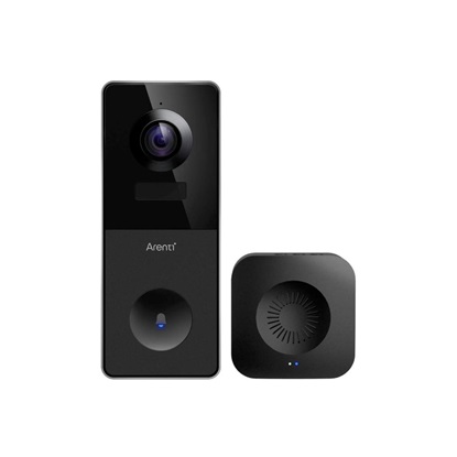 Arenti Outdoor Battery-Powered 3MP/2K Wi-Fi Video Doorbell (VBELL1) (AREVBELL1)-AREVBELL1
