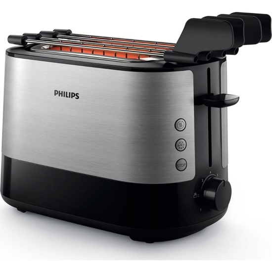 Philips Φρυγανιέρα 2 Θέσεων 730W Inox (HD2639/90) (PHIHD2639-90)-PHIHD2639-90