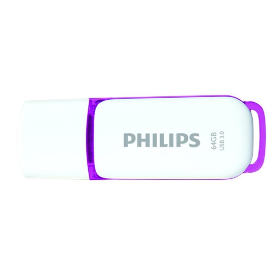 Philips Snow 64GB USB 3.1 Stick Ροζ (FM64FD75B/00) (PHIFM64FD75B-00)-PHIFM64FD75B-00