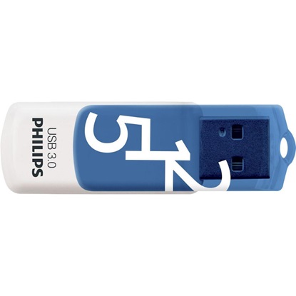 Philips Vivid 512GB USB 3.0 Stick Λευκό (FM51FD001B/00) (PHIFM51FD001B-00)-PHIFM51FD001B-00