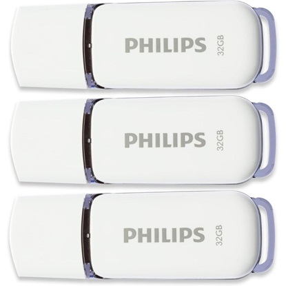 Philips Snow pack 32GB USB 2.0 Stick Λευκό (FM32FD70E/00) (PHIFM32FD70E-00)-PHIFM32FD70E-00
