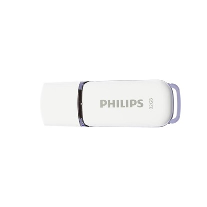 Philips Snow 32GB USB 2.0 Stick Λευκό (FM32FD70B/00) (PHIFM32FD70B-00)-PHIFM32FD70B-00