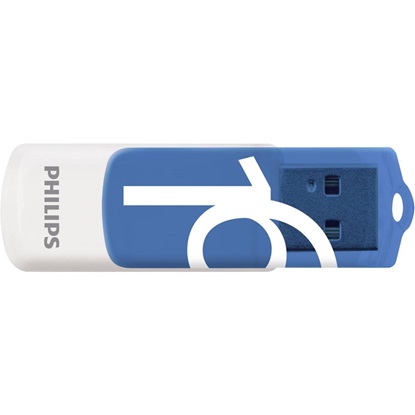 Philips Vivid 16GB USB 2.0 Stick Λευκό (FM16FD05B/00) (PHIFM16FD05B-00)-PHIFM16FD05B-00