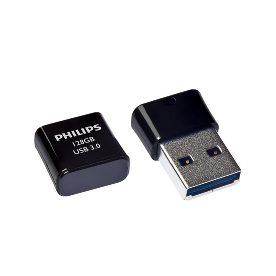 Philips Pico 128GB USB 3.0 Stick Μαύρο (FM12FD90B/00) (PHIFM12FD90B-00)-PHIFM12FD90B-00