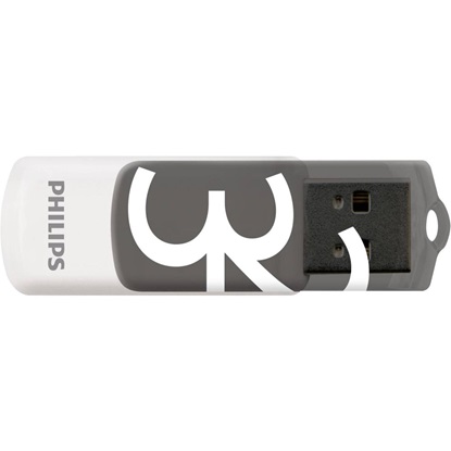 Philips Vivid 32GB USB 2.0 Stick Λευκό (FM32FD05B/00) (PHIFM32FD05B-00)-PHIFM32FD05B-00