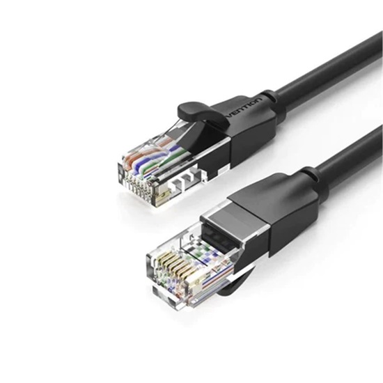 VENTION Cat.6 UTP Patch Cable 20M Black (IBEBQ) (VENIBEBQ)-VENIBEBQ