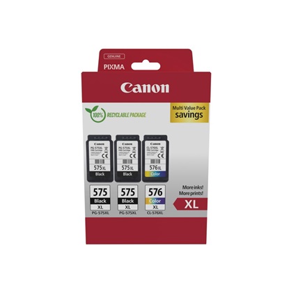 Canon Μελάνι Inkjet PG-575XLx2/CL-576XL MultiPack (5437C004) (CANCL-576XLMP)-CANCL-576XLMP