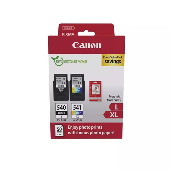 Canon Μελάνι Inkjet PG-540L/CL-541XL Ph.Value Pack (5224B012) (CANPG-540LPVP)-CANPG-540LPVP
