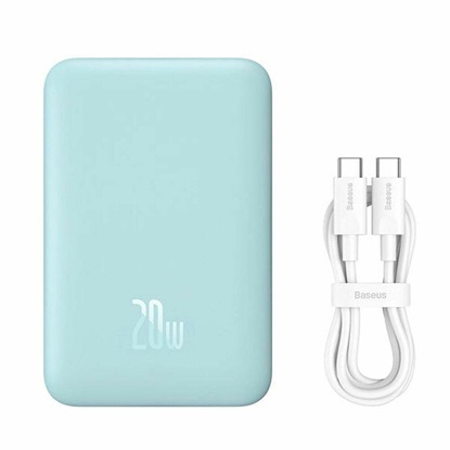 Baseus Magnetic Mini Air Powerbank 10000mAh 20W (blue) (P10059001313-00) (BASP10059001313-00)-BASP10059001313-00