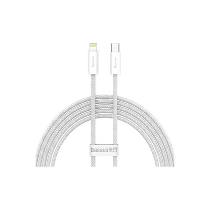 Baseus USB-C cable for Lightning Dynamic Series, 20W, 2m (white) (CALD000102) (BASCALD000102)-BASCALD000102