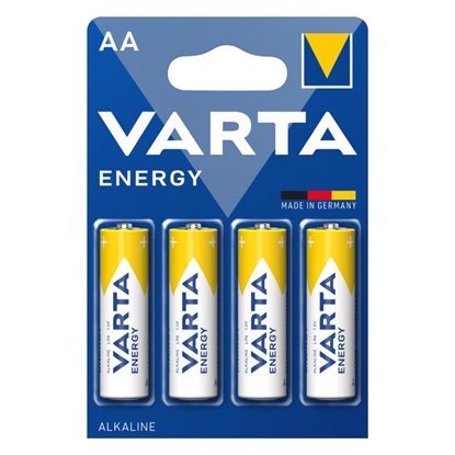 Varta Energy Αλκαλικές Μπαταρίες AA 1.5V 4τμχ (4106) (VART4106)-VART4106