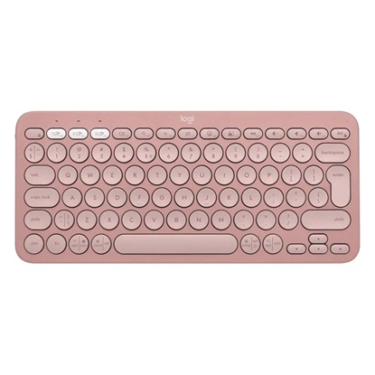 Logitech K380s Keyboard Pebble Keys 2 Bluetooth US Rose (920-011853) (LOGK380SPNK)-LOGK380SPNK