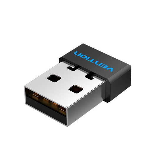 VENTION USB Wi-Fi Adapter 2.4G Black ABS Type (KDRB0) (VENKDRB0)-VENKDRB0