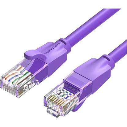 VENTION Cat.6 UTP Patch Ethernet Cable 1M Purple (IBEVF) (VENIBEVF)-VENIBEVF