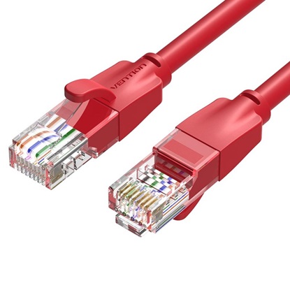 VENTION Cat.6 UTP Patch Ethernet Cable 1M Red (IBERF) (VENIBERF)-VENIBERF
