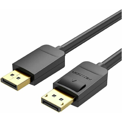 VENTION DisplayPort Cable 3M Black (HACBI) (VENHACBI)-VENHACBI
