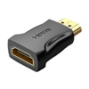 VENTION HDMI Male to Female Adapter Black (AIMB0) (VENAIMB0)-VENAIMB0