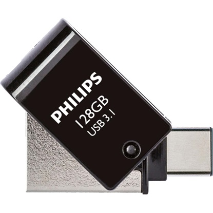 Philips 2-in-1 128GB USB 3.1 (PHUSB128G2IN1OTGGU3C) (PHIPHUSB128G2IN1OTGGU3C)-PHIPHUSB128G2IN1OTGGU3C