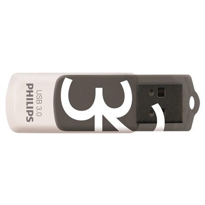 Philips Vivid 32GB USB 3.0 Stick Γκρι (FM32FD00B/00) (PHIFM32FD00B-00)-PHIFM32FD00B-00