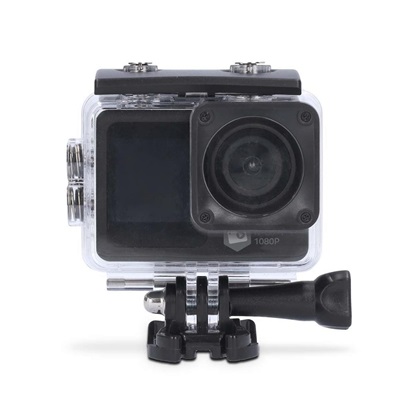 Nedis Action Cam 1080p@30fps 12MP up to 32 GB MicroSD (ACAM31BK) (NEDACAM31BK)-NEDACAM31BK