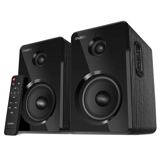 Sven 2.0 Speakers SPS-725 Black 2x25W Bluetooth (SV-021184)-SV-021184