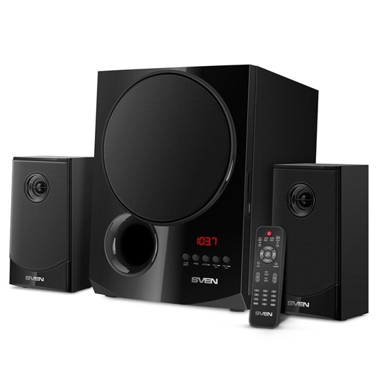 Sven 2.1 Speakers MS-2080 Black Bluetooth 40W+2x15W (SV-018771)-SV-018771