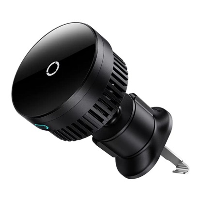 Baseus Car Mount for Phone with Case and Wireless Charging 15W Black (C40164100121-01) (BASC40164100121-01)-BASC40164100121-01
