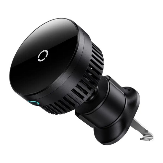 Baseus Car Mount for Phone with Case and Wireless Charging 15W Black (C40164100121-01) (BASC40164100121-01)-BASC40164100121-01