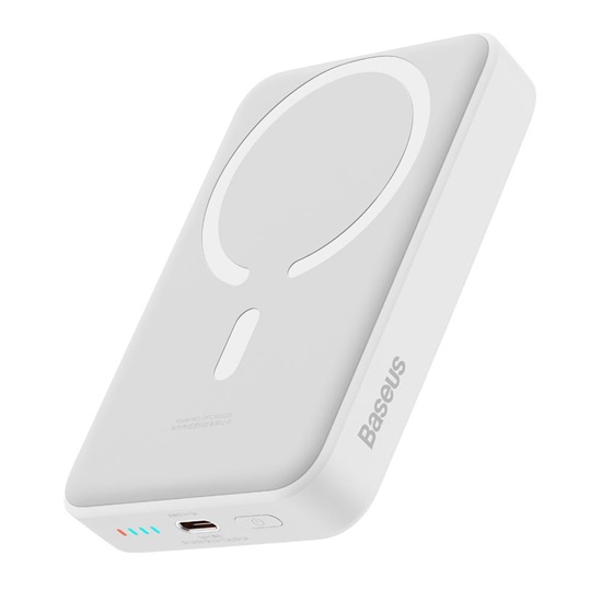 Baseus Powerbank mini  10000mAh USB-C 30W White (PPCX110202) (BASPPCX110202)-BASPPCX110202