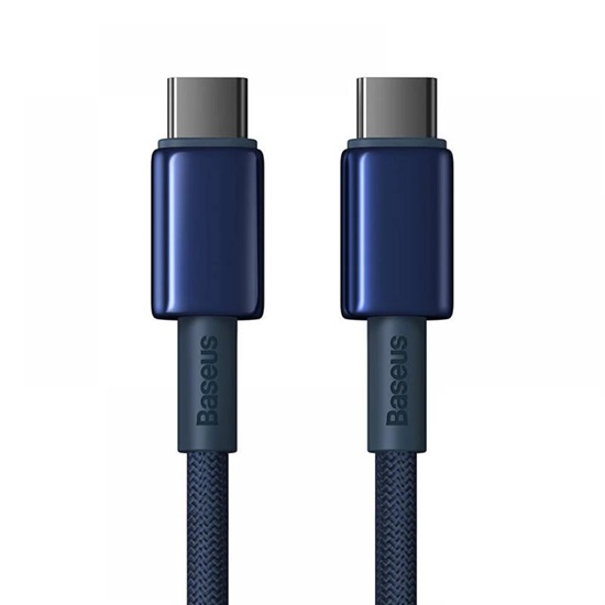 Baseus Cable USB-C to USB-C  Gold 100W 1m (P10319800321-03) (BASP10319800321-03)-BASP10319800321-03