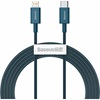 Baseus Superior Series Cable USB-C to iP 20W PD 2m blue (CATLYS-C03) (BASCATLYS-C03)-BASCATLYS-C03