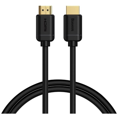 Baseus 2x HDMI 2.0 4K 60Hz Cable 3D HDR 18Gbps 2m black (CAKGQ-B01) (BASCAKGQ-B01)-BASCAKGQ-B01