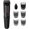 Philips Multigroom Series 3000 7 in 1 Σετ Επαναφορτιζόμενης Κουρευτικής Μηχανής Μαύρο (MG3720/15) (PHIMG3720-15)-PHIMG3720-15