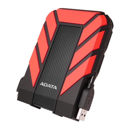 Adata HD710P USB 3.1 Εξωτερικός HDD 1TB 2.5" Κόκκινο (AHD710P-1TU31-CRD) (ADAAHD710P-1TU31-CRD)-ADAAHD710P-1TU31-CRD