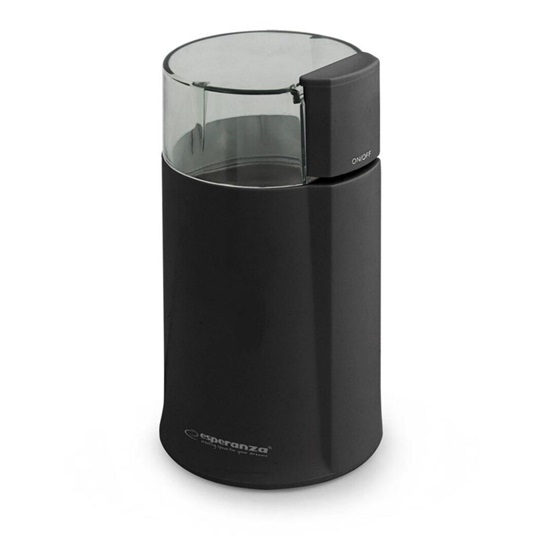Esperanza Ηλεκτρικός Μύλος Καφέ 160W με Χωρητικότητα 50gr Μαύρος (EKC001K) (ESPEKC001K)-ESPEKC001K