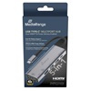 MediaRange USB Type-C 5 in-1 Multiport Adapter with 2xHDMI out Silver (MRCS511)-MRCS511