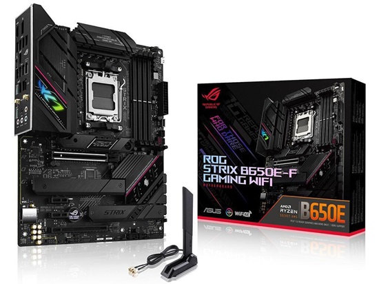 Asus ROG Strix B650E-F Gaming Wi-Fi Motherboard ATX με AMD AM5 Socket (90MB1BQ0-M0EAY0) (ASU90MB1BQ0-M0EAY0)-ASU90MB1BQ0-M0EAY0