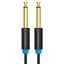 VENTION 6.5mm Male to Male Audio Cable 0.5M Black (BAABD) (VENBAABD)-VENBAABD