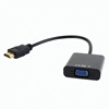 Gembird Μετατροπέας HDMI male σε 3.5mm / VGA female (A-HDMI-VGA-03) (GEMA-HDMI-VGA-03)-GEMA-HDMI-VGA-03