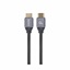 Gembird HDMI 1.4 Braided Cable HDMI male - HDMI male 2m Μαύρο (CCBP-HDMI-2M) (GEMCCBP-HDMI-2M)-GEMCCBP-HDMI-2M