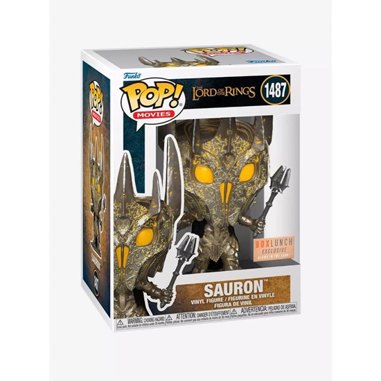 Funko Pop! Movies: Lord of the Rings - Sauron Glows in the Dark #1487 Special Edition Exclusive (FNK88502)-FNK88502
