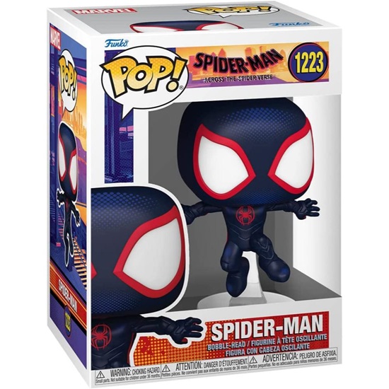 Funko Pop! Animation: Spider-Man Across the Spider-Verse - Spider-Man #1223 (FNK57228)-FNK57228