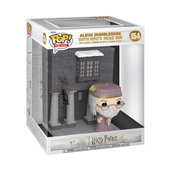 Funko Pop! Movies: Harry Potter - Albus Dumbledore with Hog's Head Inn #154 Deluxe (FNK56467)-FNK56467
